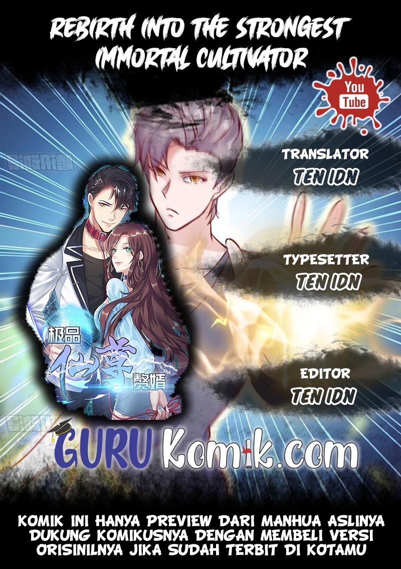 Rebirth Into the Strongest Immortal Cultivator chapter 39